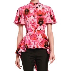 34,best on34” bust Alexander McQueen NWT &COA, (1” slice under pleating in back)